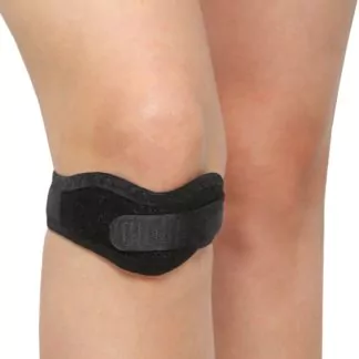 Бандажи для коленного сустава детские ООО «Крейт» Е-500 Бандаж для коленного сустава  (№1, черный)