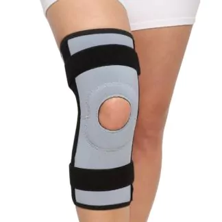 Бандаж для коленного сустава ООО «Крейт» F-525 Бандаж для коленного сустава (№7, серый)