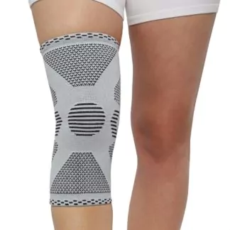 Бандажи для коленного сустава ООО «Крейт» У-842 Бандаж для коленного сустава  (№6, серый)
