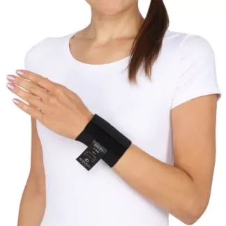 Бандажи для лучезапястного сустава детские ООО «Крейт» Е-190 Бандаж для лучезапястного сустава (№1, черный)