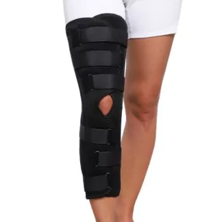 Бандажи для коленного сустава ООО «Крейт» F-526 Бандаж для коленного сустава (№4, черный)