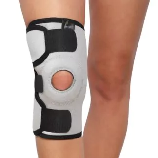 Бандаж для коленного сустава ООО «Крейт» F-521 Бандаж для коленного сустава (№1, серый)