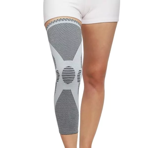 У-843 Бандаж для коленного сустава  (№3, серый)